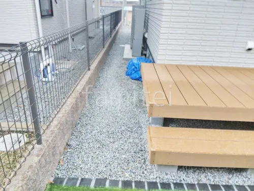 広陵町 新築シンプル オープン外構
