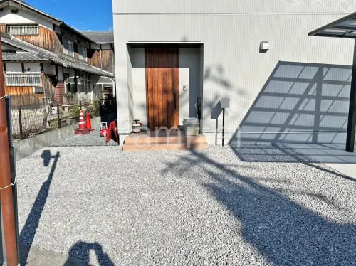 甲賀市 新築ベーシック オープン外構