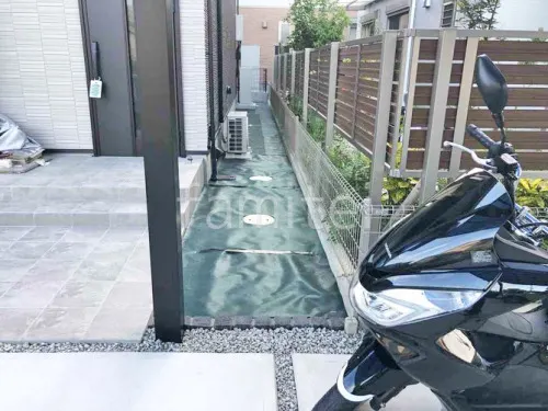 奈良市 新築ベーシック オープン外構
