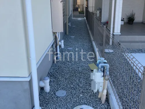 桜井市 新築ベーシック オープン外構