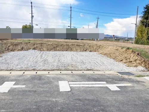 木津川市 外構一次工事