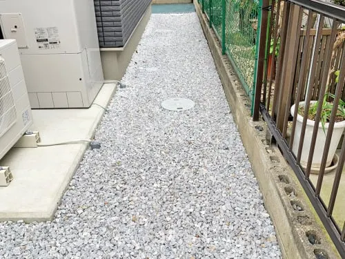 草津市 新築ベーシック オープン外構