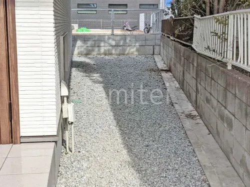 葛城市 新築シンプル オープン外構