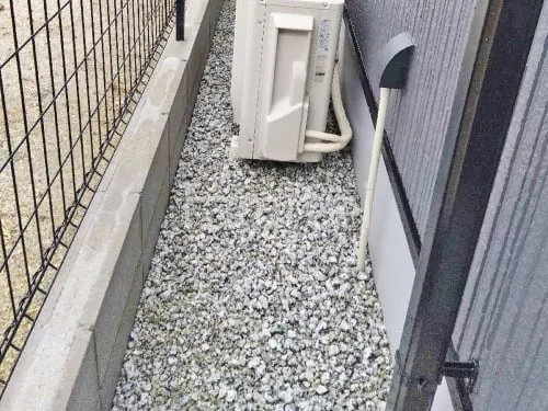 葛城市 新築シンプル オープン外構