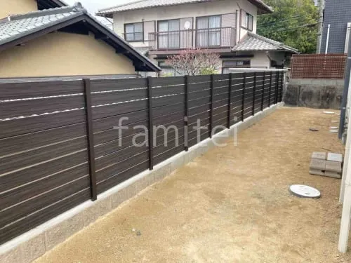 猪名川町 新築ナチュラル オープン外構