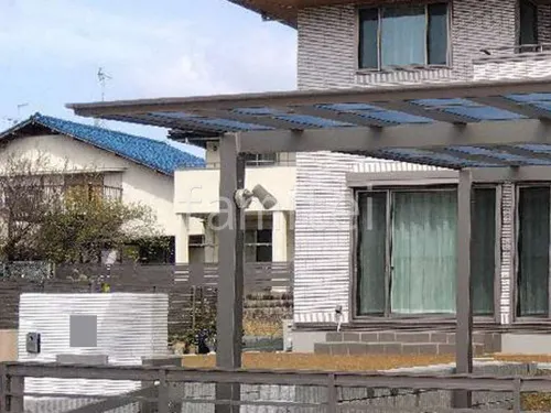 上牧町 新築ナチュラル クローズ外構