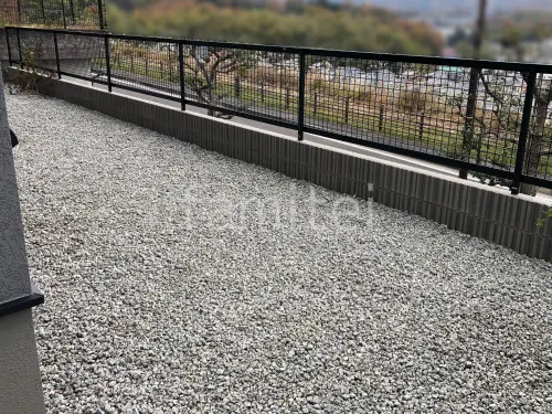 香芝市 新築和モダン オープン外構