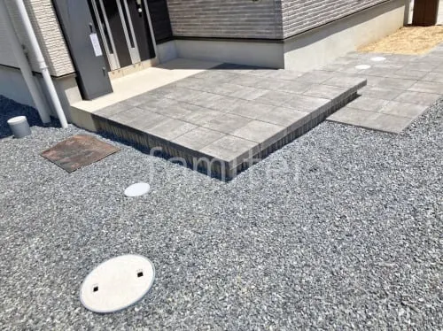 木津川市 新築ベーシック オープン外構