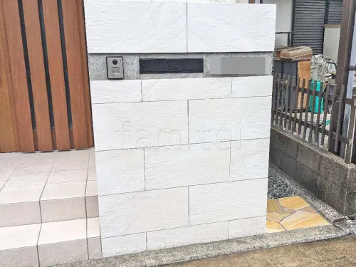 堺市 新築シンプル オープン外構