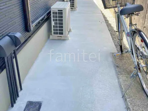 王寺町 新築シンプル オープン外構