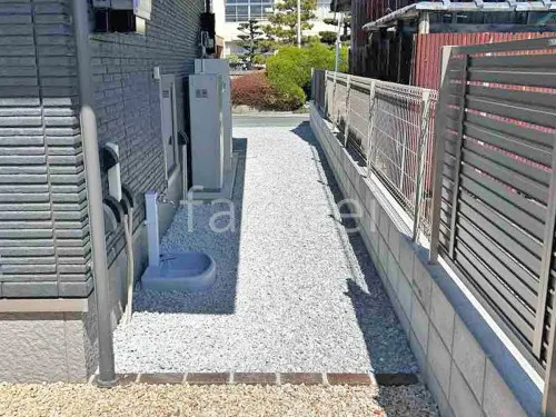 甲賀市 新築ベーシック オープン外構