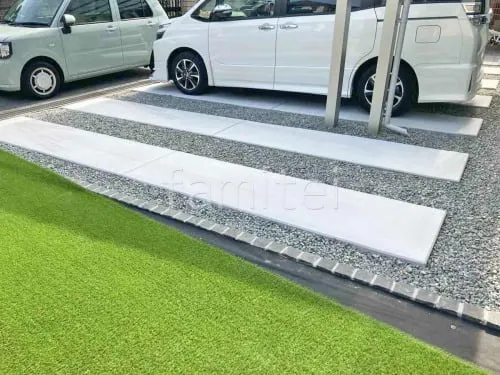 姫路市 新築シンプル オープン外構