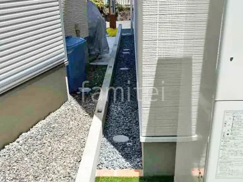 吹田市 新築ナチュラル オープン外構