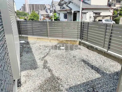 大阪狭山市 新築ベーシック オープン外構