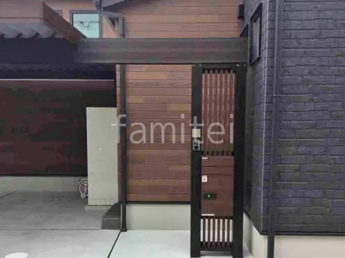 泉大津市 新築ベーシック オープン外構