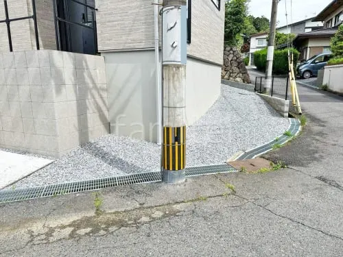 大津市 新築ベーシック オープン外構