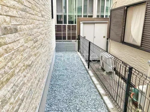 宝塚市 新築ベーシック オープン外構