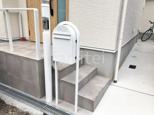 枚方市 新築ベーシック オープン外構