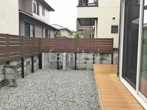 橿原市 新築ベーシック オープン外構