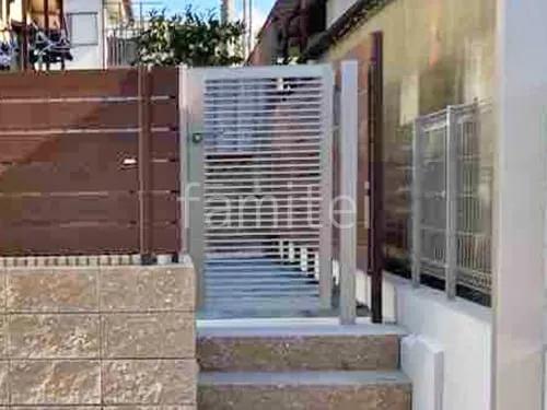 京都市 新築シンプル オープン外構