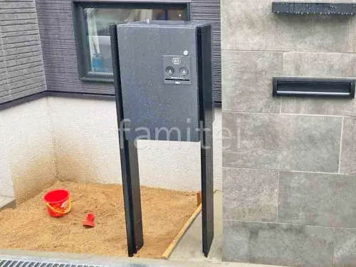 西宮市 新築シンプル オープン外構