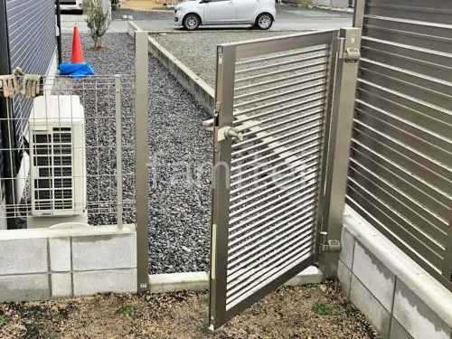 高島市 新築シンプル オープン外構