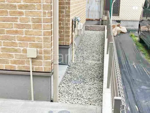 西宮市 新築ベーシック オープン外構