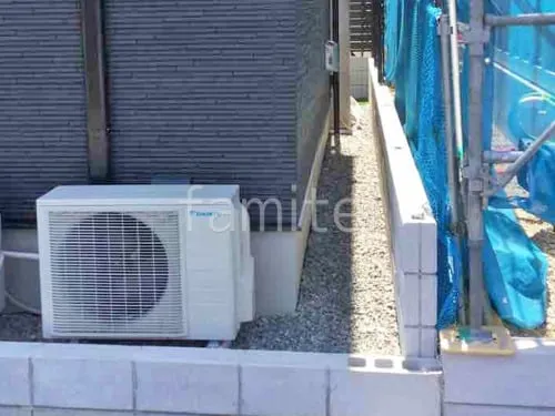 和泉市 新築シンプル オープン外構