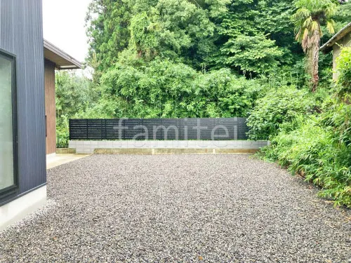 日野町 新築ベーシック オープン外構