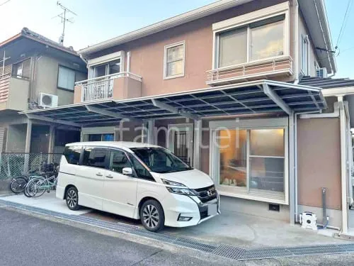 王寺町 車庫まわりリフォーム