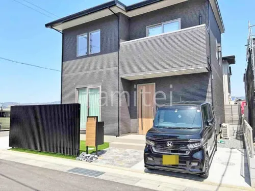 岩出市 新築ベーシック オープン外構
