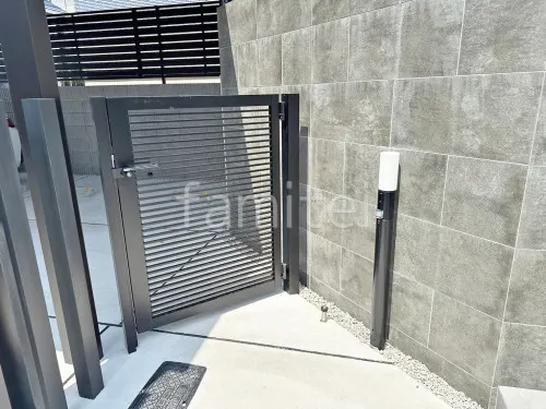 奈良市 新築ハイクラス クローズ外構