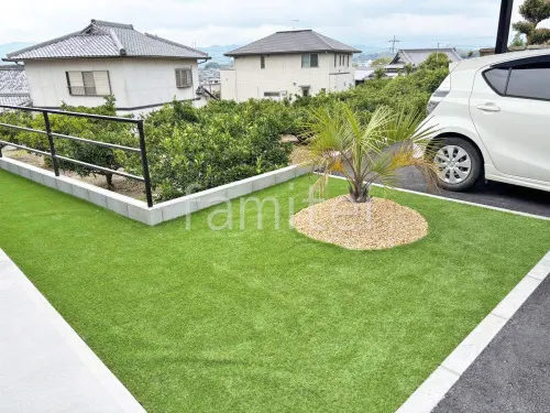 紀の川市 新築ベーシック オープン外構