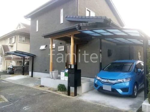 王寺町 新築ベーシック オープン外構