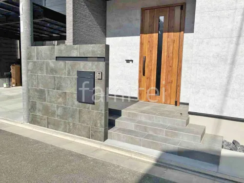 和歌山市 新築シンプル オープン外構