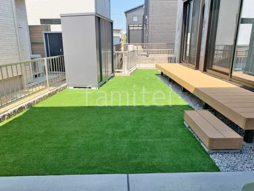 湖南市 新築ベーシック オープン外構