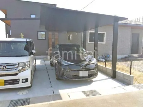 田原本町 新築シンプル オープン外構