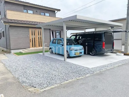 彦根市 新築ベーシック オープン外構