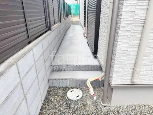大阪狭山市 新築ベーシック セミクローズ外構