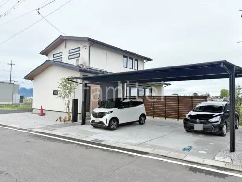 守山市 新築ベーシック オープン外構