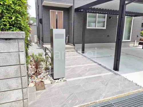 彦根市 新築ベーシック オープン外構