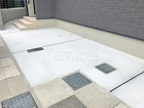 香芝市 新築シンプル オープン外構