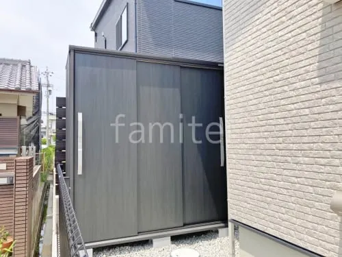 大和高田市 新築シンプル オープン外構