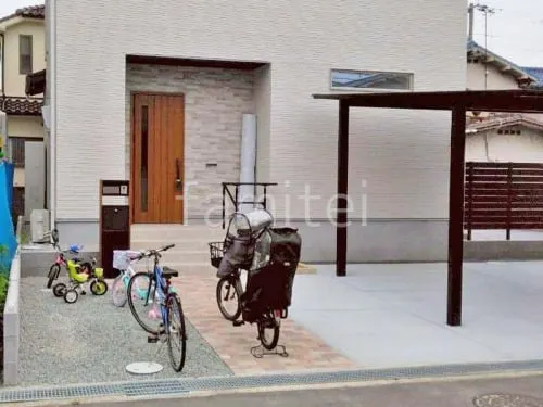 加古川市 新築ベーシック オープン外構