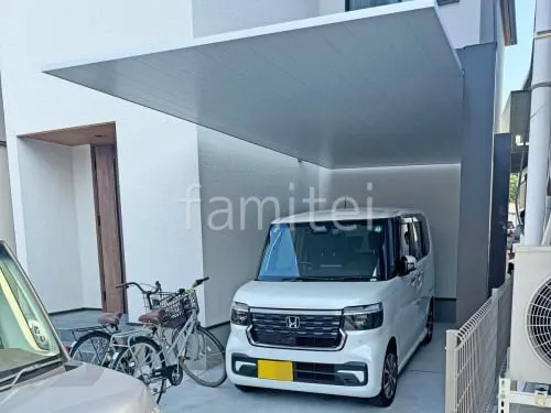 堺市 新築シンプル オープン外構