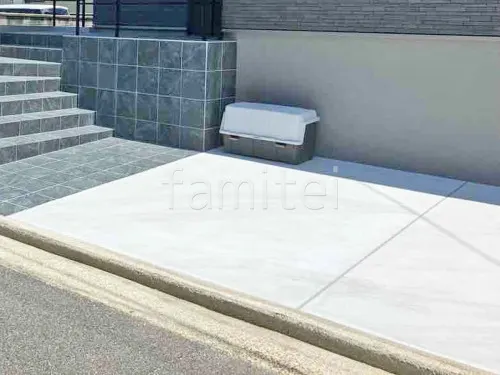 堺市 新築シンプル オープン外構