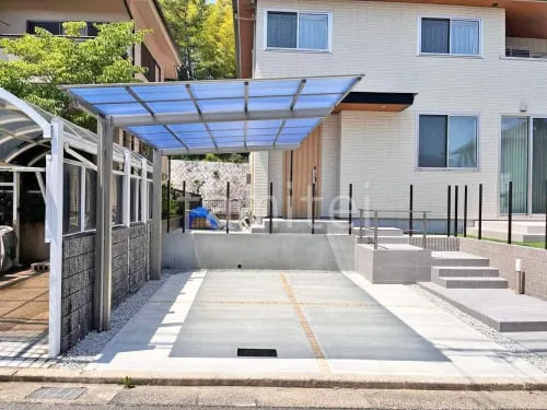 木津川市 新築ベーシック オープン外構