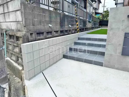 平群町 新築シンプル オープン外構