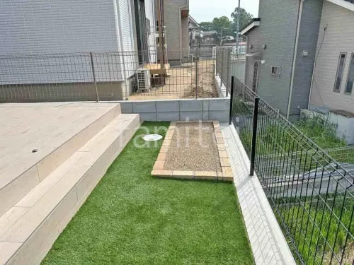 三郷町 新築シンプル オープン外構