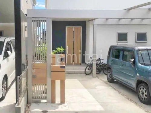 箕面市 車庫まわりリフォーム